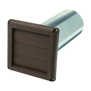 Airtight® Galvanized Pipe with Plastic Louvered Hood