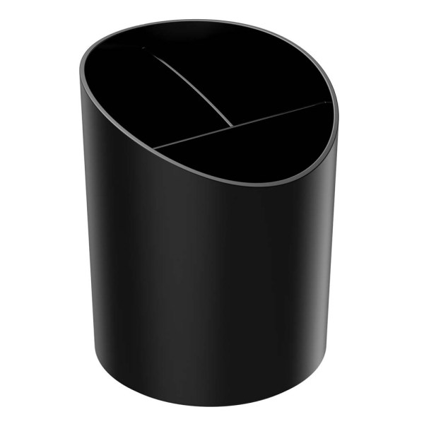 Officemate Recycled Big Pencil Cup 4 1/4 x 4 1/2 x 5 3/4 Black
