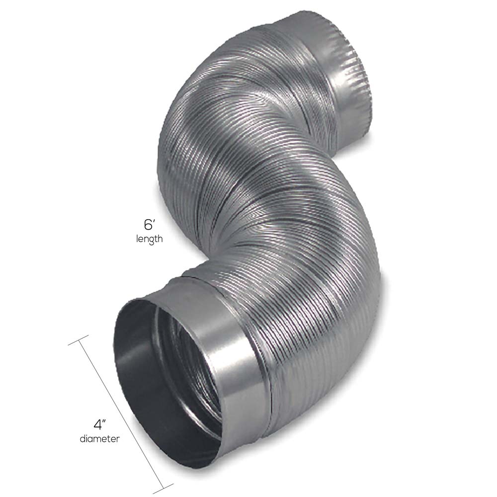 Rigid duct for discount range hood