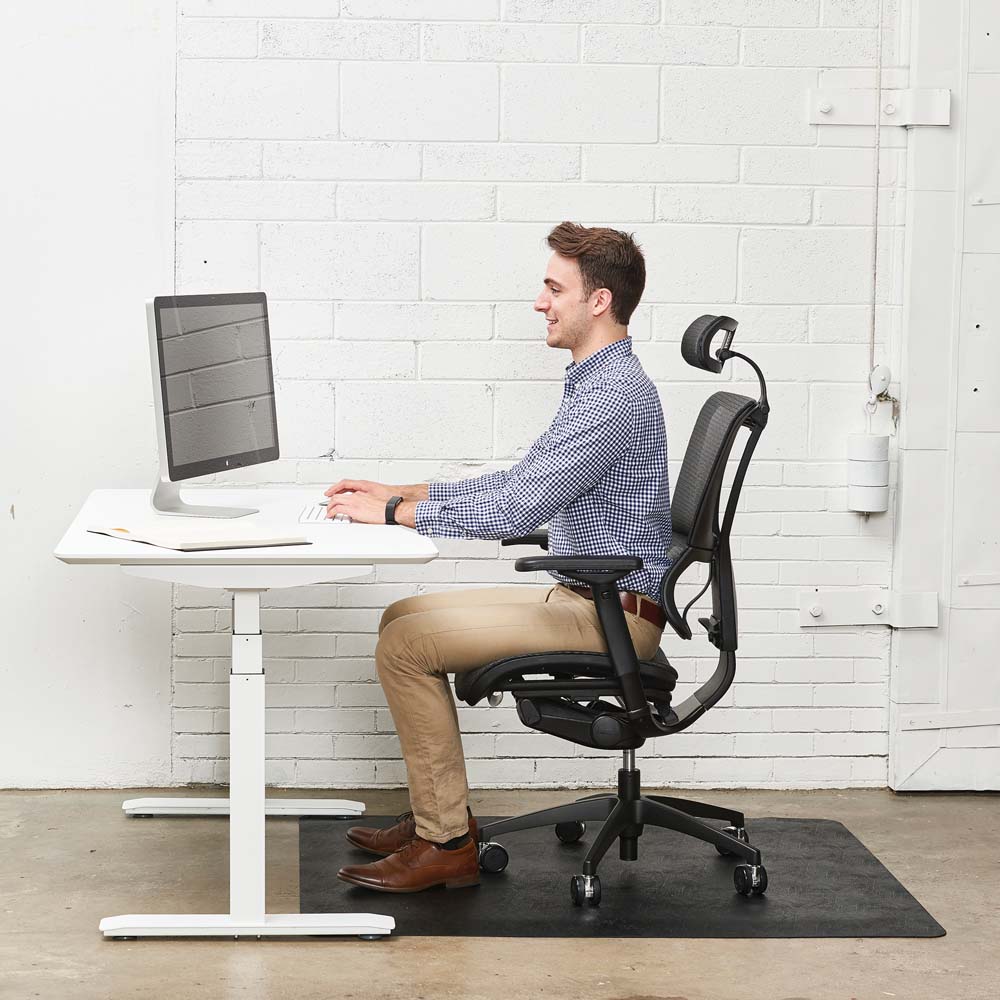 Ergonomic Sit Stand® Chair Mat for MultiSurface Deflecto