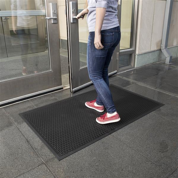 Indoor Outdoor Entrance Rug Floor Mats Shoe Scraper Rubber Doormat