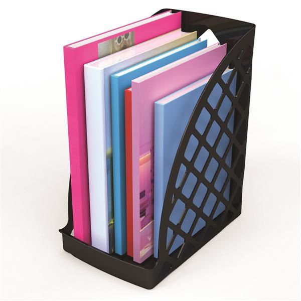 Deflecto Sustainable Office Magazine File - Black - 1 Each Deflecto Sustainable Office Magazine File - Black - 1 Each