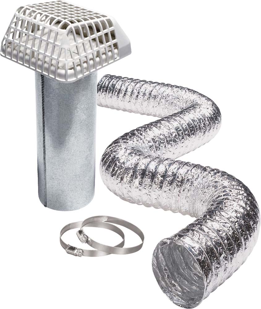 Indoor Dryer Vent Lint Trap Kit Deflecto