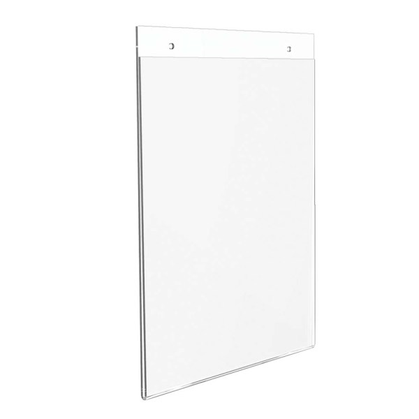 Deflect-O Classic Image Double Sided Sign Holder, Clear - 5X7