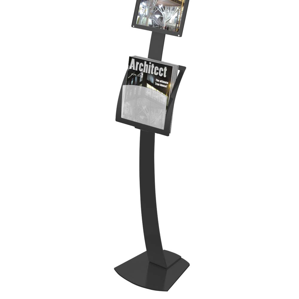 Add-On Pocket for Contemporary Sign Display – Magazine Size