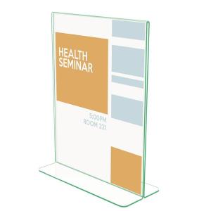 Superior Image® Premium Green Edge Sign Holder