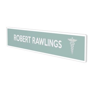 Superior Image® Nameplate Sign Holder - 8.5" x 2"