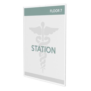 Superior Image® Cubicle Sign Holder