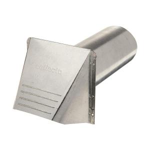 Aluminum Dryer Vent Hood - 4"