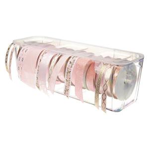 Deflecto Washi Tape Storage Cube-Clear, 10Wx7Hx6.8D 350901CR -  GettyCrafts