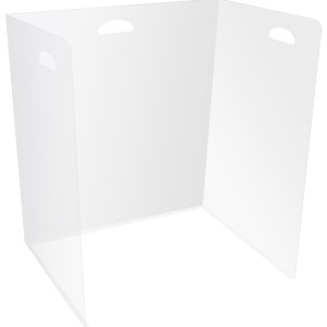 Lightweight Classroom Desktop Barriers