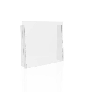 Countertop Safety Barrier with Full Shield