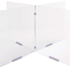 Modular Tabletop Barrier, 4-Panel