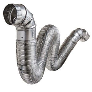Airtight® Semi Rigid Connector with Collars and 0-90 Degrees Elbows Kit