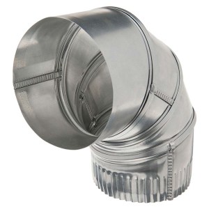Airtight® Aluminum 0-90 Degrees Elbow
