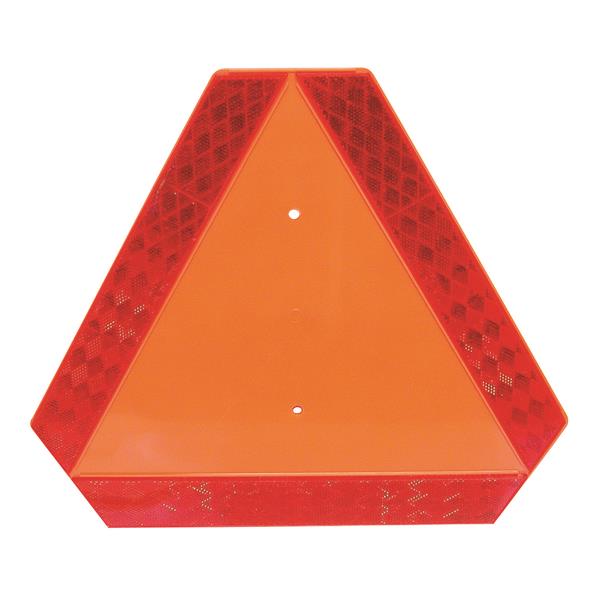 smv sign, slow moving vehicle emblem, slow moving vehicle signs