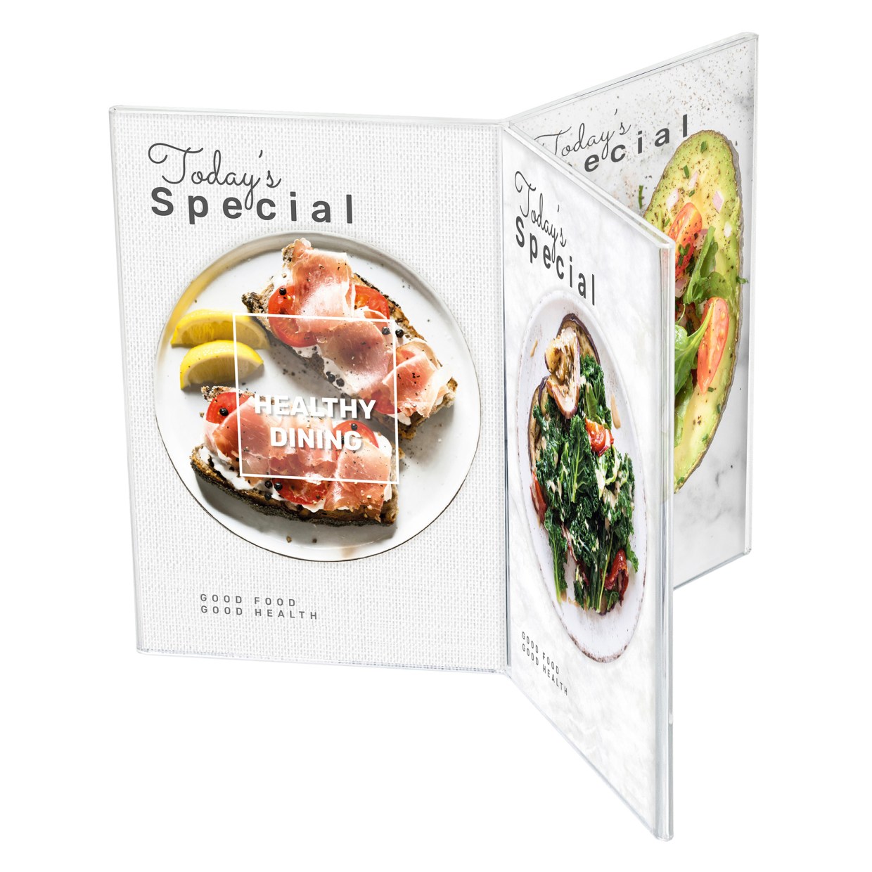 6-Sided Sign/Menu Holder