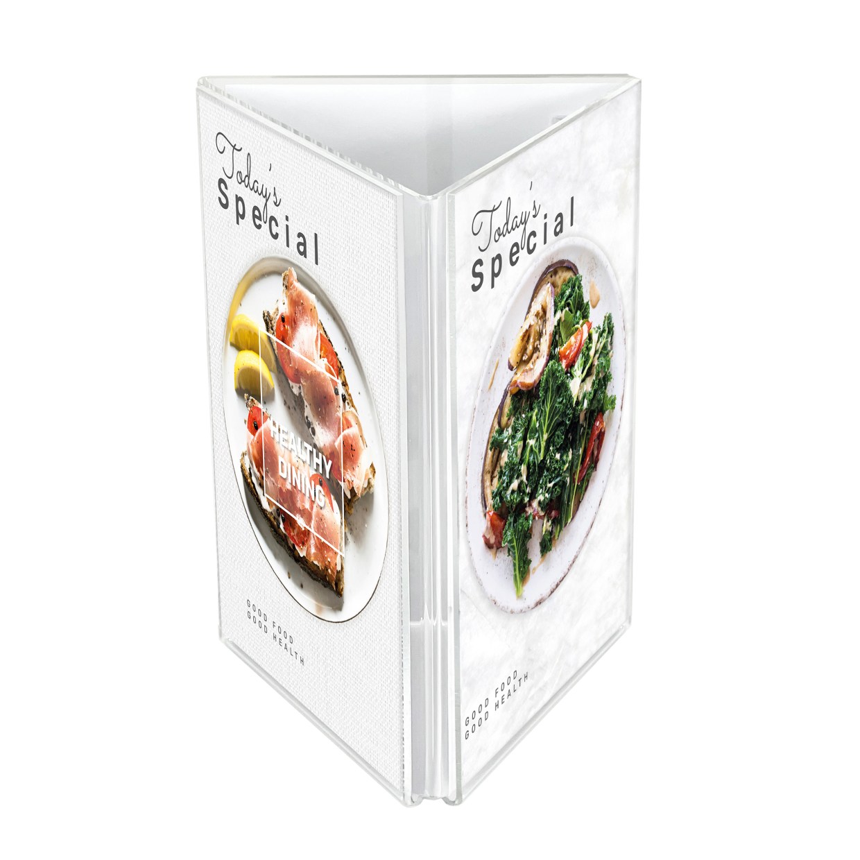3-Sided Sign/Menu Holder
