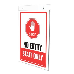 Classic Image® Wall Mount Sign Holder