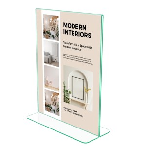 Superior Image® Premium Green Edge Sign Holder