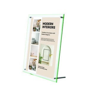 Superior Image® Beveled Edge Sign Holder