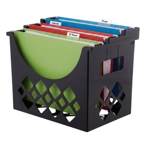 Sustainable Office® Desktop Hanging File Folder - Black