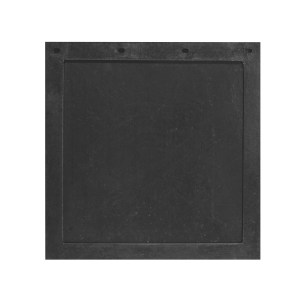 Molded Rubber Mud Flaps, 1/2" (Optional Rain Channel AS)